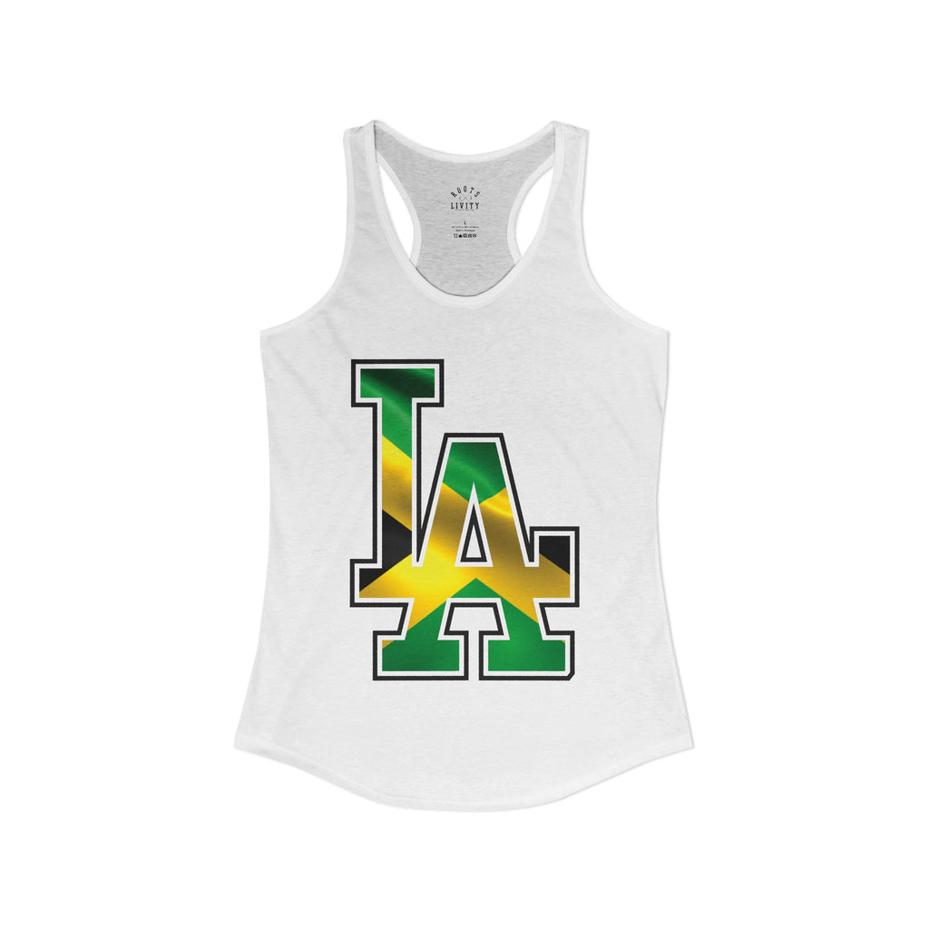 J.A. LA Racerback Tank