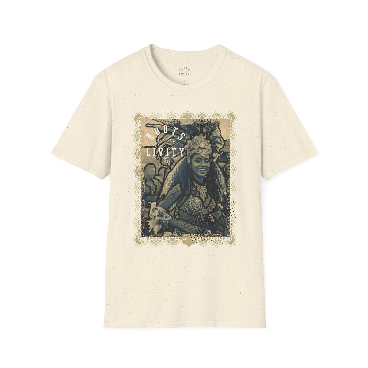 Roots & Livity — "Let's Fete" Heritage Tee