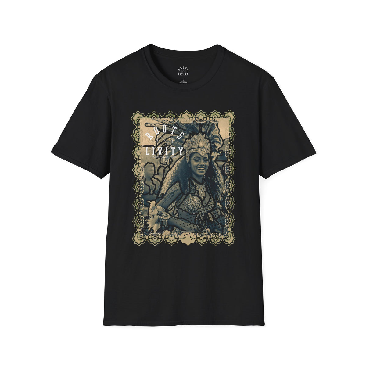 Roots & Livity — "Let's Fete" Heritage Tee