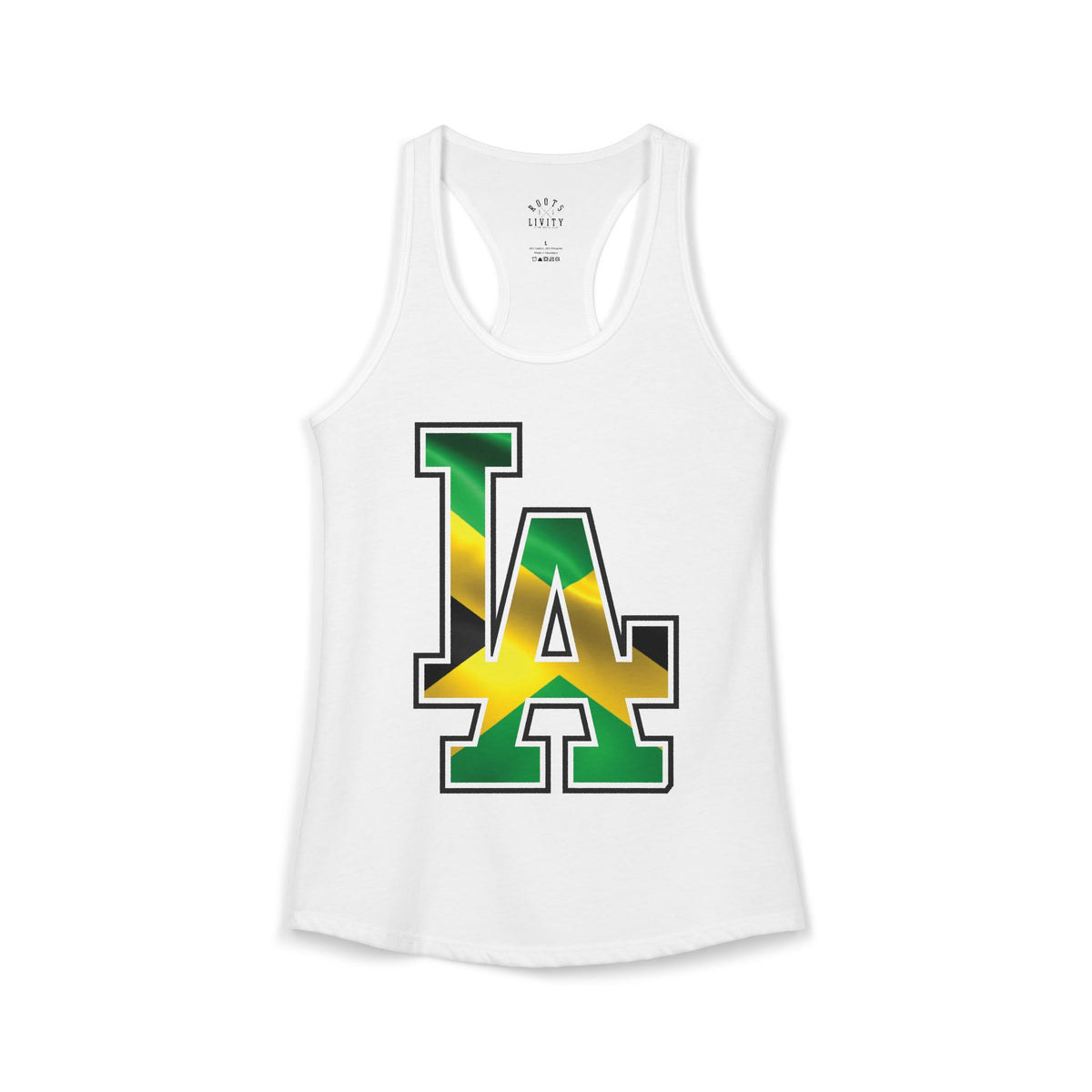 J.A. LA Racerback Tank