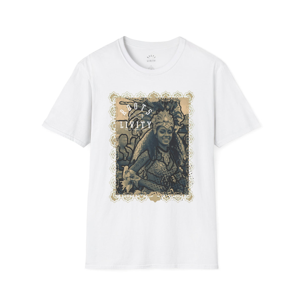 Roots & Livity — "Let's Fete" Heritage Tee