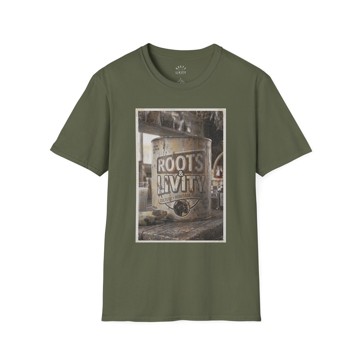 Roots N' Livity Vintage KLIM Tin T‑Shirt