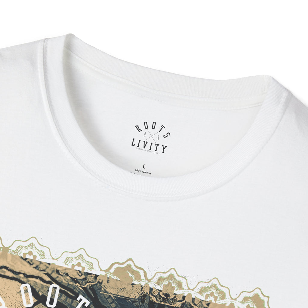 Roots & Livity — "Let's Fete" Heritage Tee