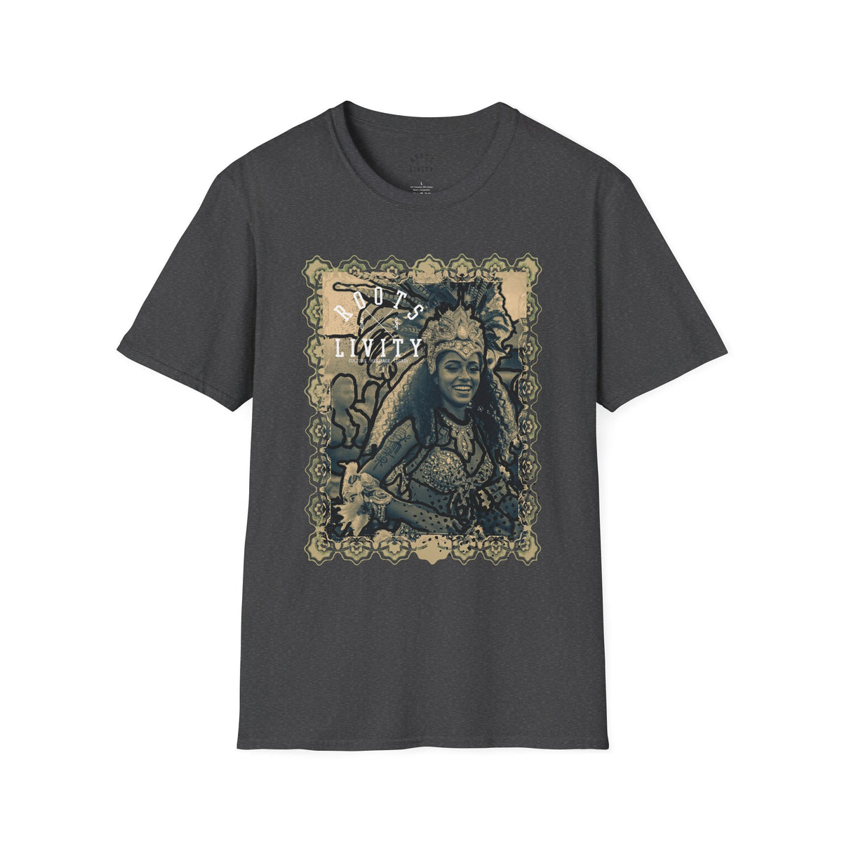 Roots & Livity — "Let's Fete" Heritage Tee